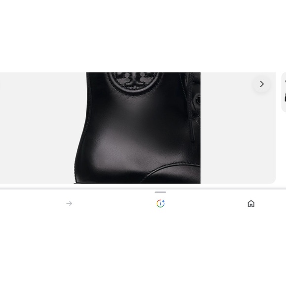 Tory Burch perfect black lug sole bootie - Picture 3 of 9